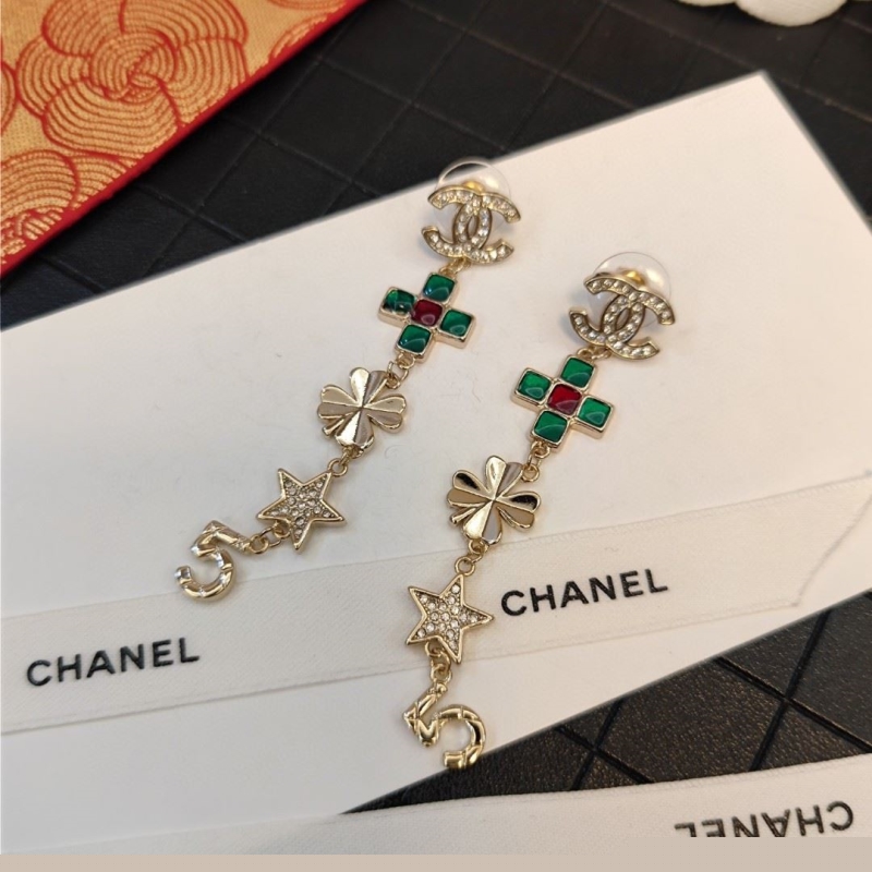 Ch*el earrings